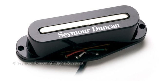 Hovedbilde Seymour Duncan mikrofondeksel Hotstack - svart