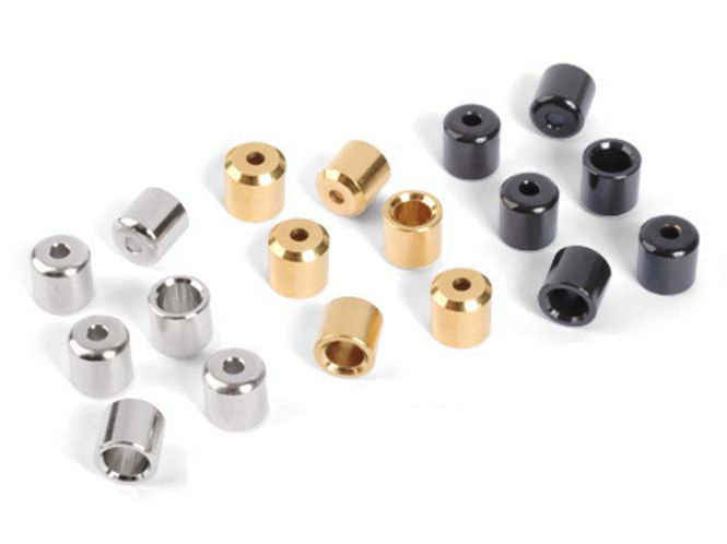 Hovedbilde Vintage strengestopper - gull - 10mm - 6 stk