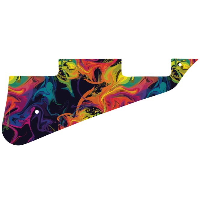 Hovedbilde Les Paul - Rainbow Paint Swirl