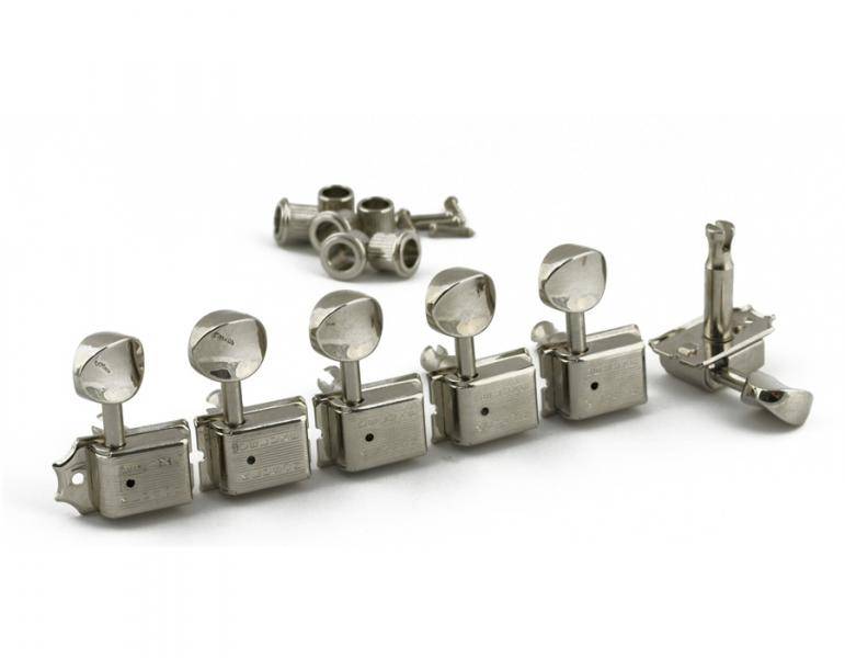 Kluson Vintage Tuner - 6 IL nikkel - Double Row