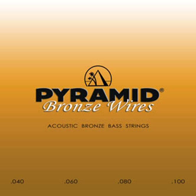 Hovedbilde Pyramid Bass Bronze Wires .040 - .100