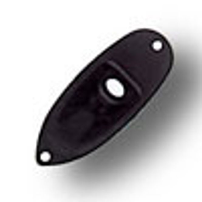 Hovedbilde Jackplate for Stratocaster - svart