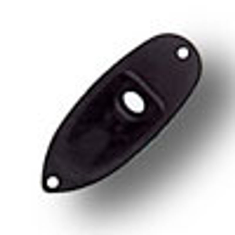 Jackplate for Stratocaster - svart