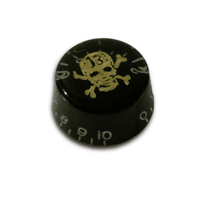 Hovedbilde Gibson type ratt - 1 stk - svart skull 